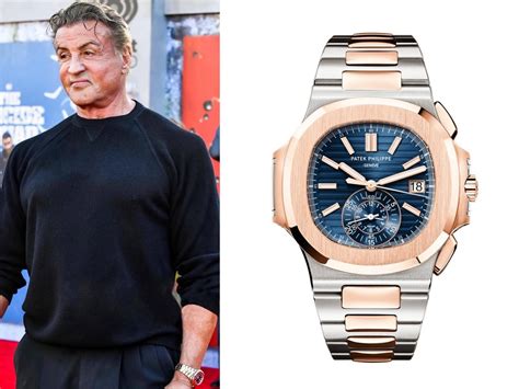 sylvester stallone patek philippe watch|Stallone watches for sale.